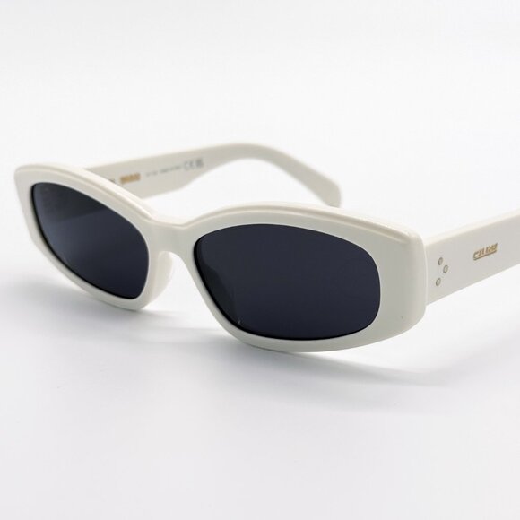 NEW CELINE CL40252I 25A WOMEN WHITE GREY SUNGLASSES CELINE main image 6